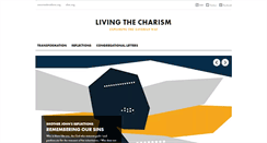 Desktop Screenshot of livingthecharism.com