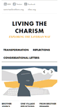 Mobile Screenshot of livingthecharism.com